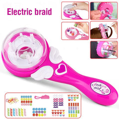 Electric Automatic Hair Braider DIY Braiding Hairstyle Tool Twist Braider Machine Hair Braid Weave Toys For Girl Child Gift