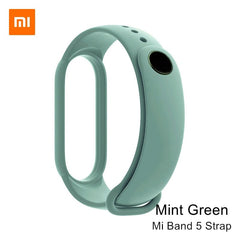 Xiaomi Mi Band 5 Strap Pink Limited Green Bracelet Compatible with Mi Smart Band 5 NFC