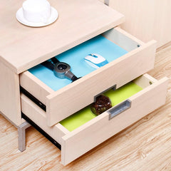 Reusable Shelf Cover Liners Cabinet Mat Drawer Mat Moisture-Proof Waterproof Dust Anti-Slip Fridge Kitchen Table Pad Paper