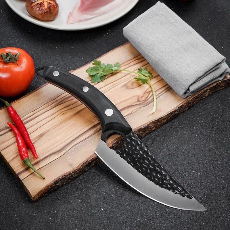 New Forged Clad Steel Handmade Boning Knife Chef Knife Slicing Knife Butcher Cleaver Kitchen Knives Meat Cleaver Kitchen Tool - Wowza