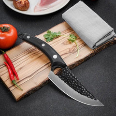 New Forged Clad Steel Handmade Boning Knife Chef Knife Slicing Knife Butcher Cleaver Kitchen Knives Meat Cleaver Kitchen Tool - Wowza