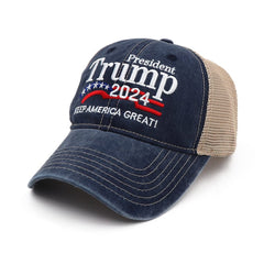 Trump 2024 I'll Be Back President United States Red Hat Cap