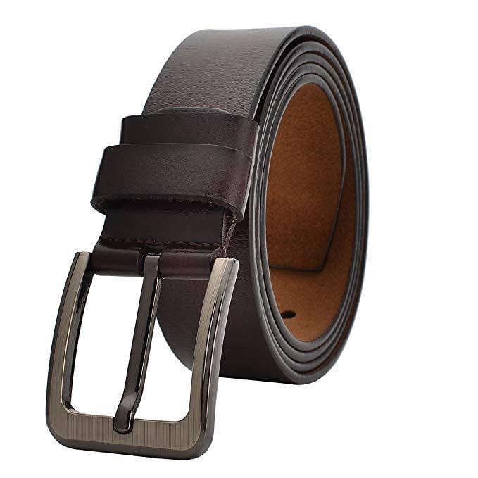 CEXIKA 2023 Genuine Leather Belt Men 140 150 160 170cm Large Size Luxury Designer Belts Split Leather High Quality Waist Belt