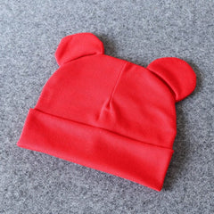 Baby Hat With Ears Cotton Warm Newborn Accessories Baby Girl Boy Autumn Winter Hat For Kids Infant Toddler Beanie Cap Girls Hat