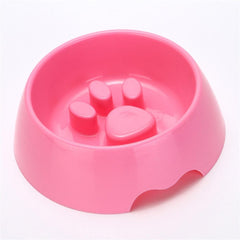 Pet Slow Eating Feeder Fish Bone Shape Dog Bowl Dog Feeding Food Bowls Bloat Stop Healthy Interactive Puppy Food Plate Dishes