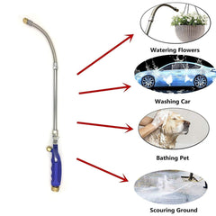 Meijuner Car High Pressure Water Gun 46cm Jet Garden Washer Hose Wand Nozzle Sprayer Watering Spray Sprinkler Cleaning Tool