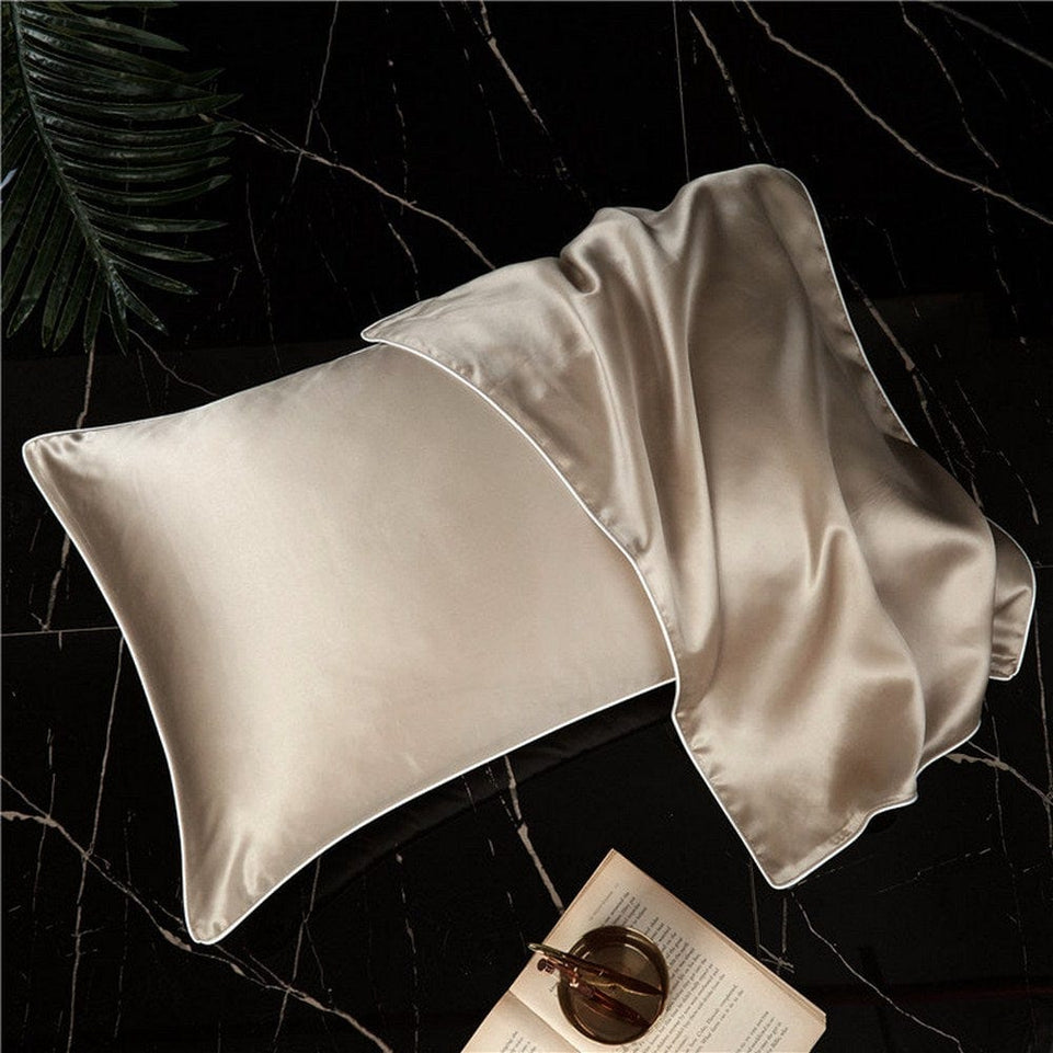 New 100% Mulberry Silk Pillowcase Top Quality Pillow Case Silk Pillows Case 48X74CM Pillowcase Bed Throw Single Pillow Covers