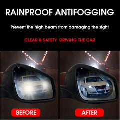 1 Pair Rainproof Car Mirror Clear Film Membrane Anti Fog Anti-glare Waterproof Sticker Safety Car styling