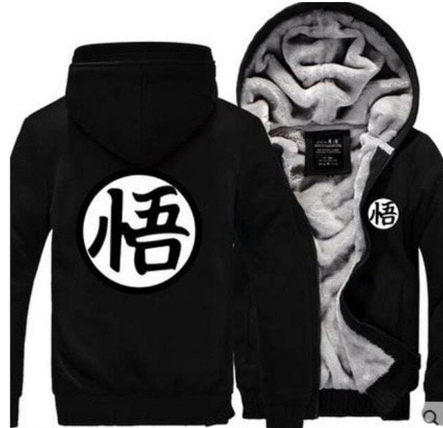 Autumn Winter Jackets Anime Sweatshirt Men Fashion Streetwear Fleece Hoody Men's Sportswear  Jacket