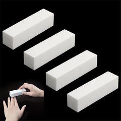 Buffing Sanding Files Block Pedicure Manicure Care Nail Art Buffer Polish White Nail File Nail Art Tips Manicure Pedicure