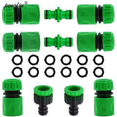 Garden Watering Hose ABS Quick Connector 1/2” End Double Male Hose Coupling Joint Adapter Extender Set For Hose Pipe Tube