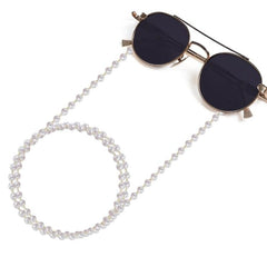 Glasses Chain for Women Pearl Bead Lanyard Fashion Glasses Strap Sunglasses Chain Cords Casual Glasses Accessories