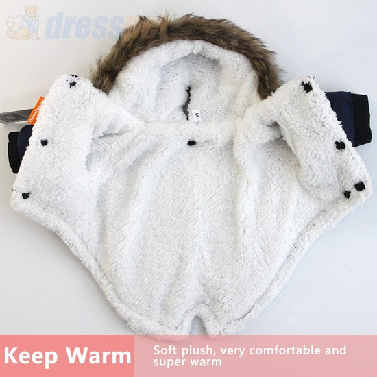 Winter Pet Dog Clothes Warm For Small Dogs Pets Puppy Costume French Bulldog Outfit Coat Waterproof Jacket Chihuahua Clothing - Wowza