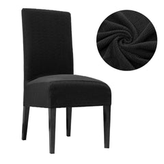 2023 New Knitted Super Soft Chair Covers Spandex Elastic Chair Covers Dining Room Chair Covers For Kitchen/Banquet Hotel