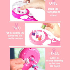 Electric Automatic Hair Braider DIY Braiding Hairstyle Tool Twist Braider Machine Hair Braid Weave Toys For Girl Child Gift