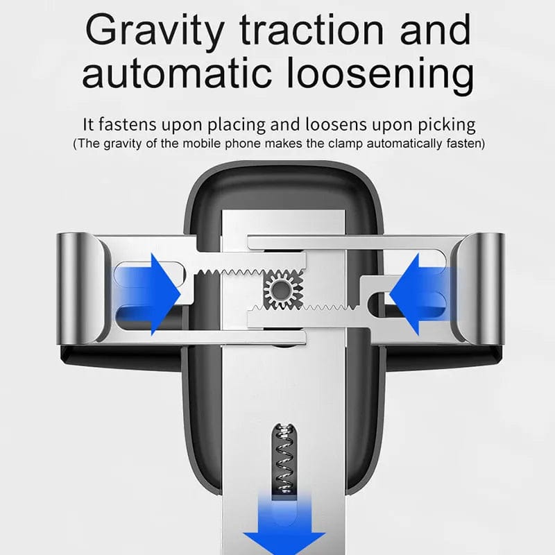 Baseus Gravity Car Phone Holder Support Smartphone Car Bracket CD Slot Mount Mobile Phone Holder for iphone 15 14 Charging Stand