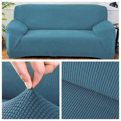 Polar Fleece Fabric Universal Sofa Cover Euro Sofa Covers For Living Room Stretch Sectional Corner Sofa Cover Plaids On The Sofa