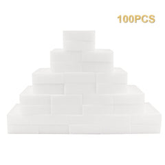 100 PCS/Lot Melamine Sponge Magic Sponge Eraser Kitchen Sponge Cleaner Cleaning Tools for Kitchen Bathroom Car Home 100*60*20mm