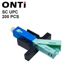 ONTi High Quality 53MM SC APC SM Single-Mode Optical Connector FTTH Tool Cold Connector Tool SC UPC Fiber Optic Fast Connnector