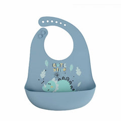 Waterproof Baby Bibs Soft Silicone Scarf Cute Cartoon Brint Baby Items Boys And Girls Adjustable Bibs Burp Sloths