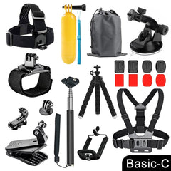 ORBMART for GoPro Accessories Set for Go Pro Hero 11 10 9 8 7 6 5 4 Black Mount for Yi 4k Mijia Case for Sjcam Action Camera