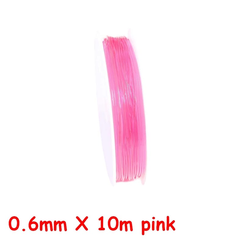 100M Plastic Crystal DIY Beading Stretch Cords Elastic Line Jewelry Making Supply Wire String jeweleri thread String Thread