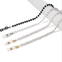 Glasses Chain for Women Pearl Bead Lanyard Fashion Glasses Strap Sunglasses Chain Cords Casual Glasses Accessories