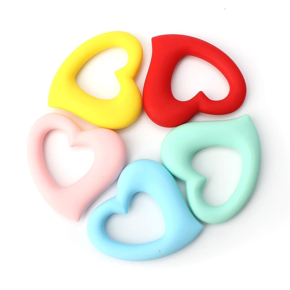 Keep&Grow 1pcs Baby Animal Silicone Teethers Dog Dinosaur Koala Baby Teething Product Accessories For Pacifier Chains BPA Free