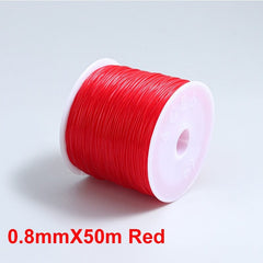 100M Plastic Crystal DIY Beading Stretch Cords Elastic Line Jewelry Making Supply Wire String jeweleri thread String Thread