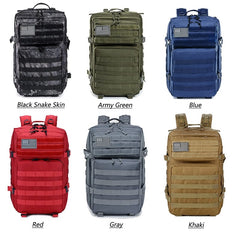 50L Camouflage Army Backpack Men Military Tactical Bags Assault Molle backpack Hunting Trekking Rucksack Waterproof Bug Out Bag