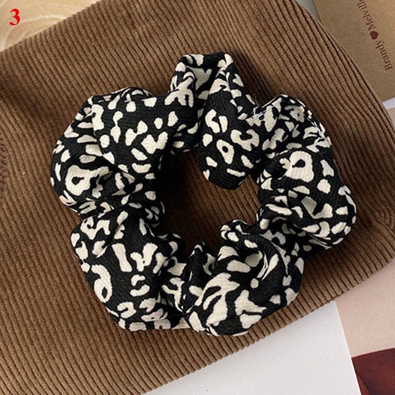 Korean Women Scrunchie Hearwear Girls Hair Tie Lady Scrunchies Ponytail Hair Female Holder Rope Pineapple Print Hair Accessories