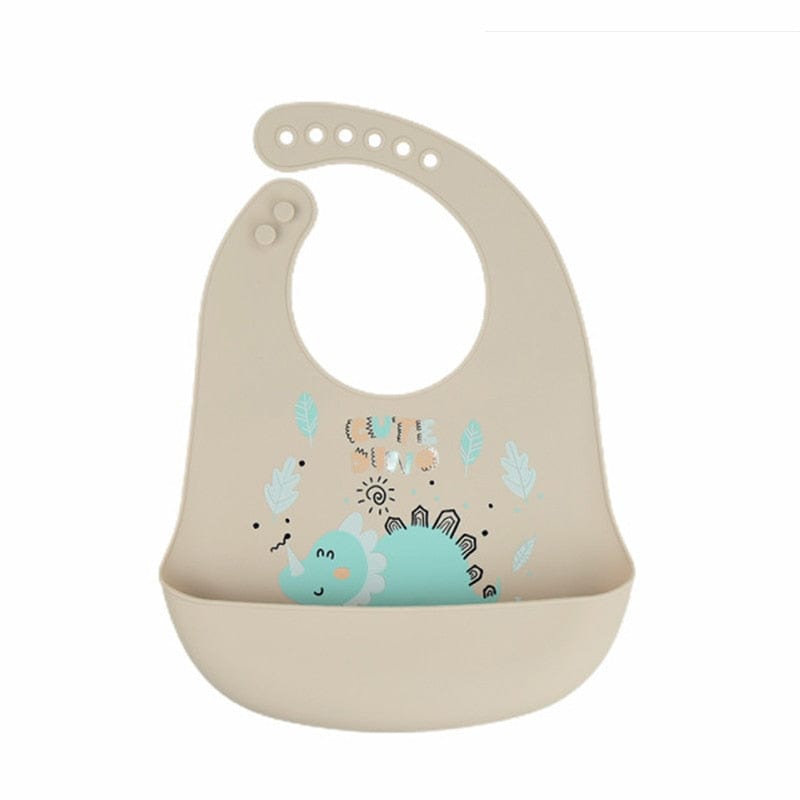 Waterproof Baby Bibs Soft Silicone Scarf Cute Cartoon Brint Baby Items Boys And Girls Adjustable Bibs Burp Sloths