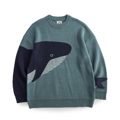 LAPPSTER-Youth Men Harajuku Moutain Winter Sweaters 2023 Pullover Mens Oversized Korean Fashions Sweater Women Vintage Clothes