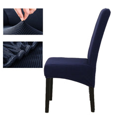 Polar Fleece Fabric XL Size Long Back Plaid Chair Cover Seat Covers Chair Covers Spandex Restaurant Hotel Party Banquet