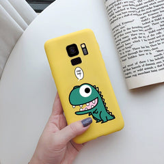 For Cover Samsung S9 S 9 Plus Case Soft Silicone Cute Bumper Protector Fundas on Samsung Galaxy S9 Plus S9 Phone Case Back Cover