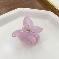 Hair Claw Clips Barrette Clamp Jelly Colors Acrylic Ponytail Crab Girls Hair  Hairpin Hair Styling Accessories For Women