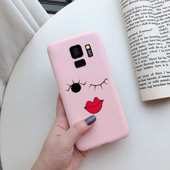 For Cover Samsung S9 S 9 Plus Case Soft Silicone Cute Bumper Protector Fundas on Samsung Galaxy S9 Plus S9 Phone Case Back Cover