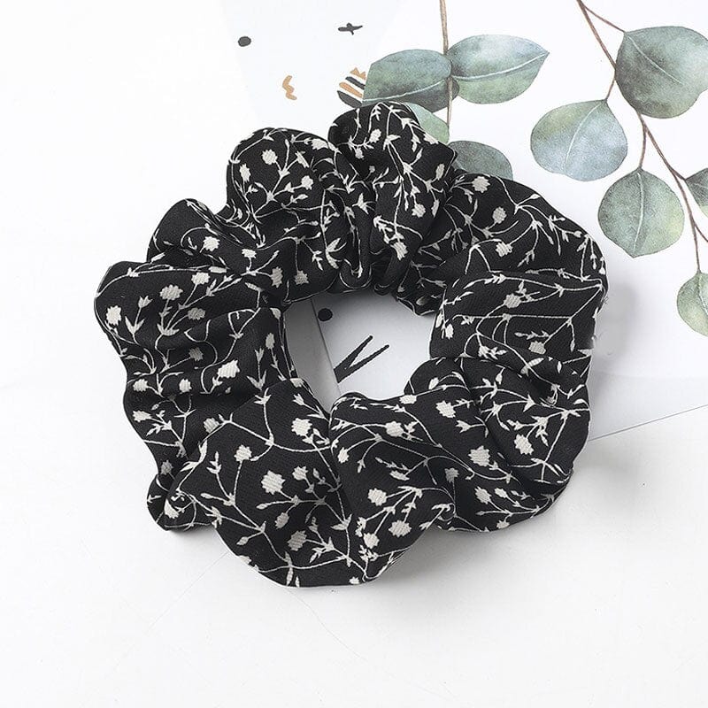 Korean Women Scrunchie Hearwear Girls Hair Tie Lady Scrunchies Ponytail Hair Female Holder Rope Pineapple Print Hair Accessories