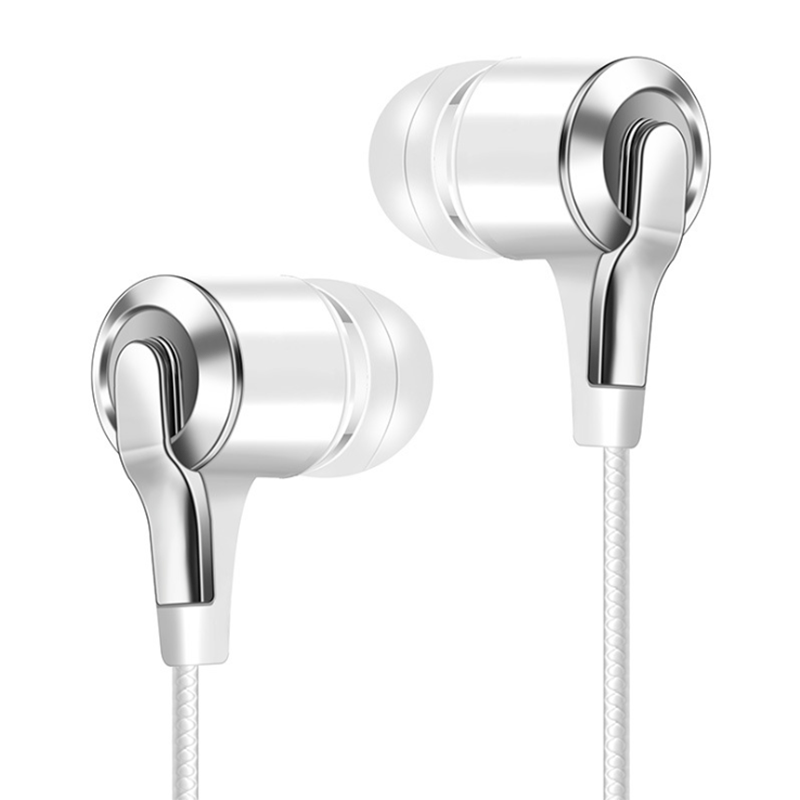 Xnyocn Earphones 3.5mm In-Ear 1.2m Wired Control Sport Headset Wired Headphones For Huawei Honor Smartphone With Microphone