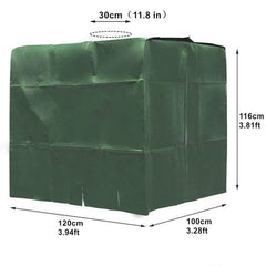 Water tank Protective Cover 1000 Iiters IBC Container Waterproof And Dustproof Cover Sunscreen Oxford cloth 210D outdoor tools