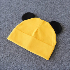 Baby Hat With Ears Cotton Warm Newborn Accessories Baby Girl Boy Autumn Winter Hat For Kids Infant Toddler Beanie Cap Girls Hat