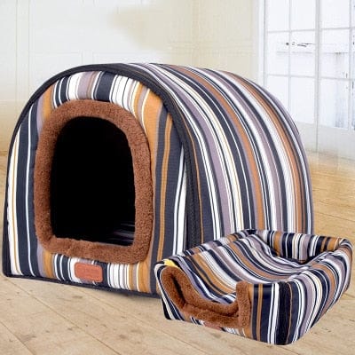 New Warm Dog House Comfortable Print Stars Kennel Mat For Pet Puppy Top Quality Foldable Cat Sleeping Bed cama para cachorro