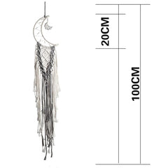 Macrame Wall Hanging Boho Tapestry Angels Wing Woven Bohemian Wall Decor Home Decoration For Apartment Bedroom Living Room