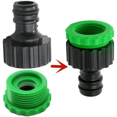 Garden Watering Hose ABS Quick Connector 1/2” End Double Male Hose Coupling Joint Adapter Extender Set For Hose Pipe Tube