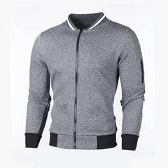 MRMT 2023 Brand New Men's Plaid Sweatshirts Zipper Men Sweatshirts Stand Collar for Male Casual Man Zipper Sweatshirt Clothing