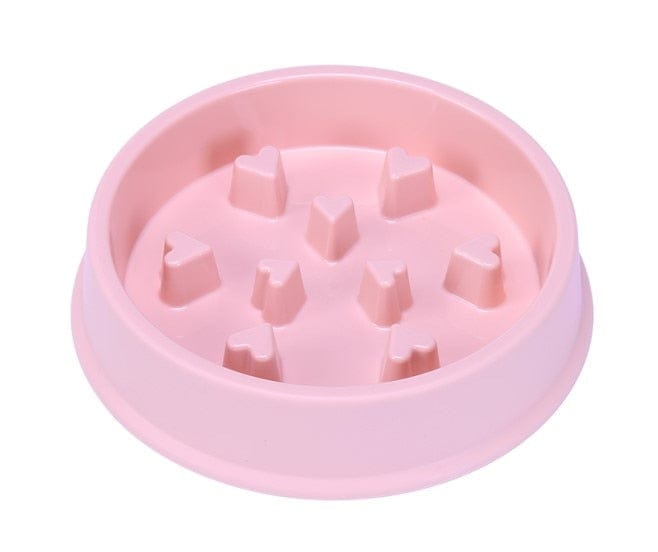 Pet Slow Eating Feeder Fish Bone Shape Dog Bowl Dog Feeding Food Bowls Bloat Stop Healthy Interactive Puppy Food Plate Dishes