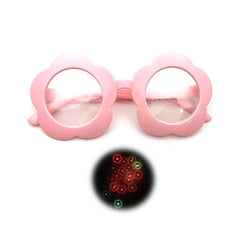 2021 Heart Shape Special Effect Glasses Heart Shape Party Eyewear Night Light Change Fashion Birthday Sun Glasses