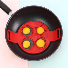 Pancake Egg Ring Maker Nonstick Cooking Tool Round Heart Pancake Maker Egg Cooker Pan Flip Eggs Mold Kitchen Baking Accessories