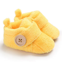 Lovely Warm Design Baby Girls Boys Toddler First Walkers Baby Shoes Soft Slippers Cute Shoes Winter Non-Slip Baby Warm Shoes