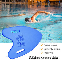 Children's Swimming Board Floating Plate A Shape EVA Back Float Kickboard Outdoor Swimming Beginner Training Safety Accessories